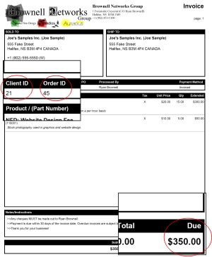 Sample Invoice